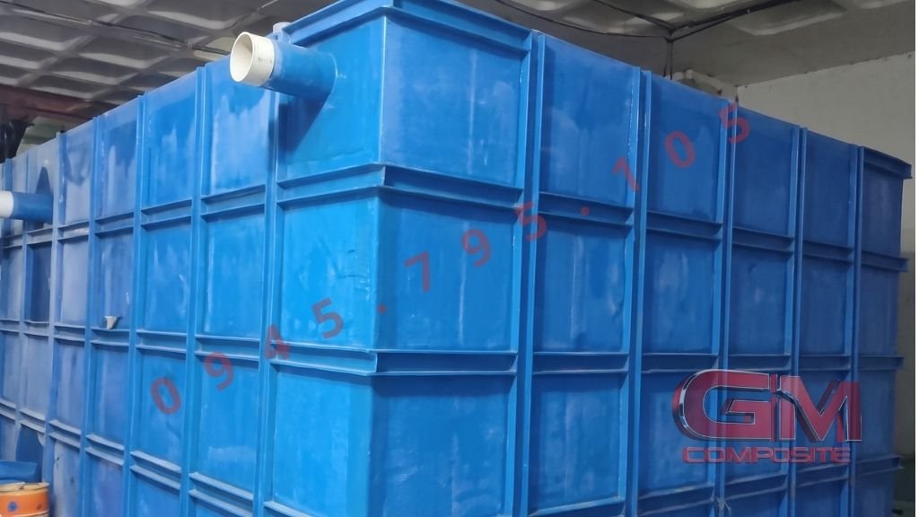 Bể composite frp tại quoãng bình