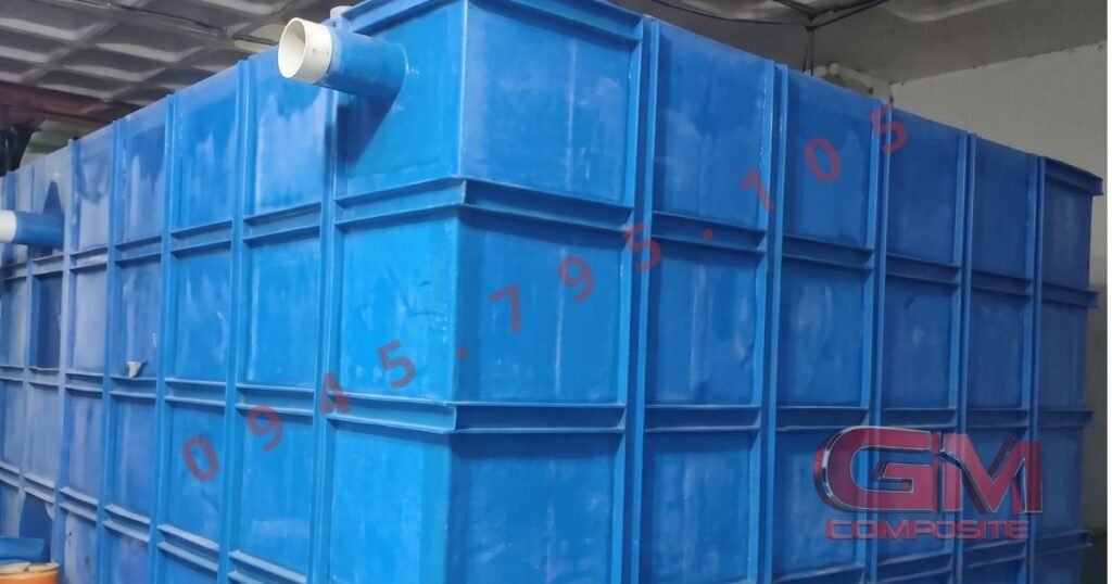 bể composite frp tại quoãng bình do giang minh sản xuất