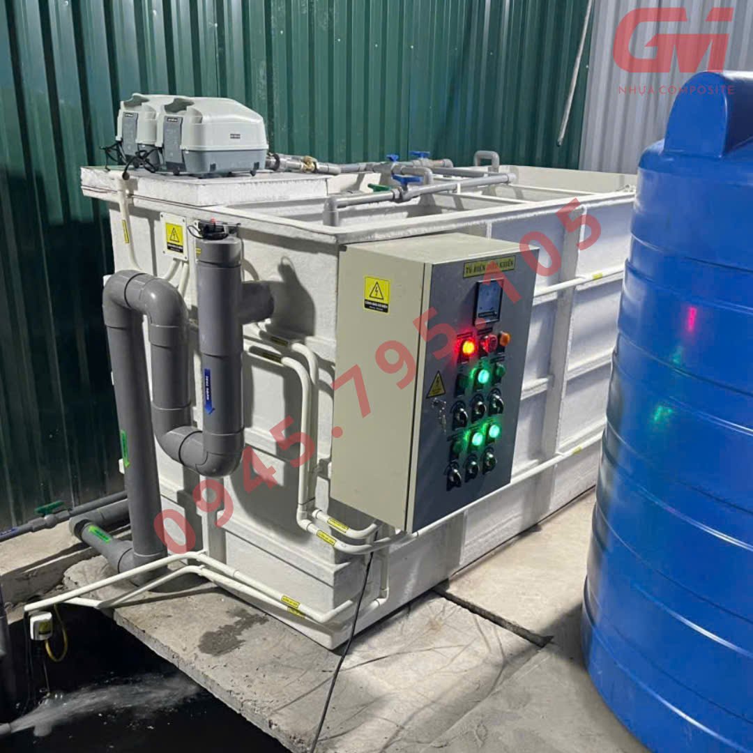 Bể Xử Lý Nước Thải Bệnh Viện: Giải Pháp Toàn Diện Từ Giang Minh Composite 8 Bể Xử Lý Nước Thải Bệnh Viện