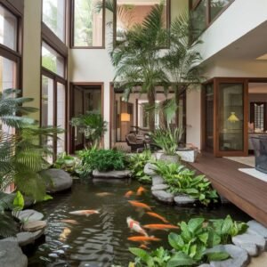 Hồ Cá Koi Trong Nhà