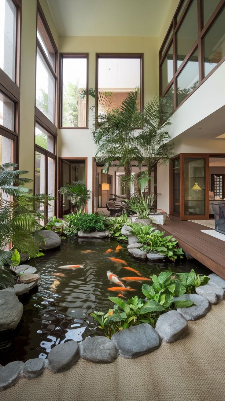 Hồ Cá Koi Trong Nhà 6