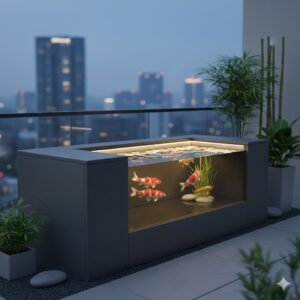 Bể Cá Koi Composite Đúc Sẵn