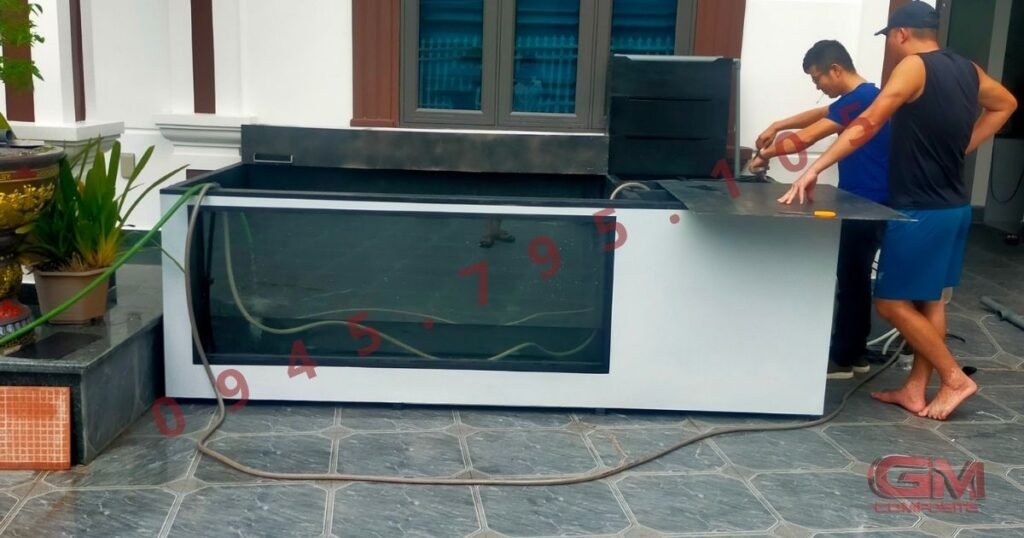 be ca koi composite mini tron bo tai ha noi
