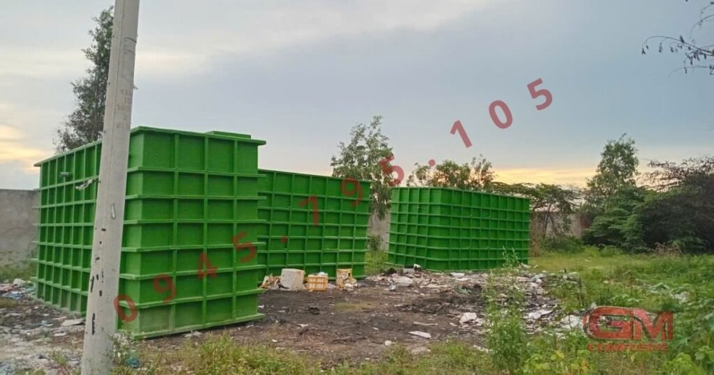 Bể xử lý nước thải composite frp tại bình dương