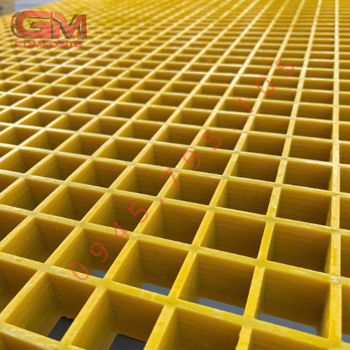 Sàn Thao Tác Grating Composite FRP 1 Sàn thao tác frp chống ăn mòn nhà xưởng